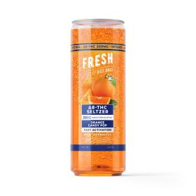 300mg Orange Candy Pop THC Seltzer - D8 Nano - Fresh