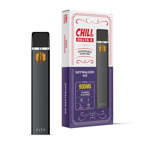 900mg D8 Vape Pen - Skywalker OG - Hybrid - 1ml - Chill Plus - Thumbnail 1