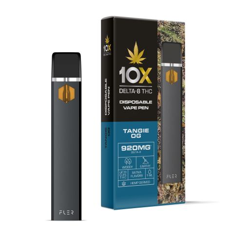 920mg D8 Vape Pen - Tangie OG - Sativa - 1ml - 10X - Thumbnail 1