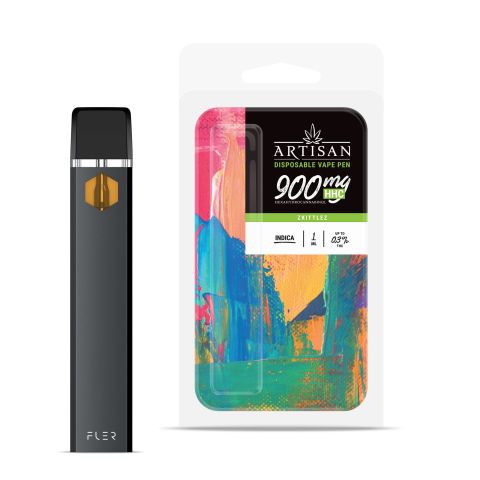 900mg HHC Vape Pen - Zkittles - Indica - 1ml - Artisan - Thumbnail 1