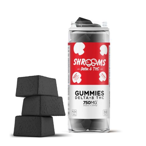 25mg D8, Mushroom Gummies - Shrooms - Thumbnail 1