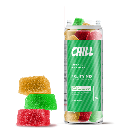 50mg Broad Spectrum CBD Gummies - Chill - Thumbnail 3