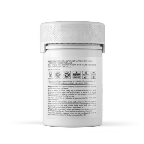 25mg HHC Capsules - 60ct - Chill Extreme - Thumbnail 4