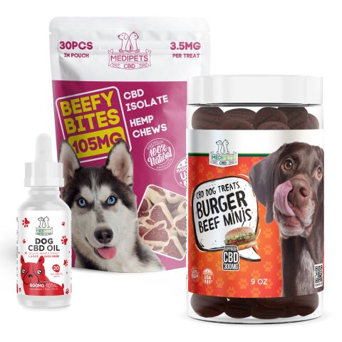 CBD for Large Dogs Bundle - MediPets - Thumbnail 1