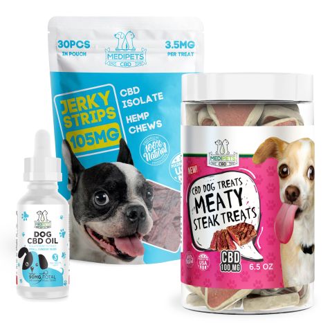 CBD for Small Dogs Bundle - MediPets - Thumbnail 1