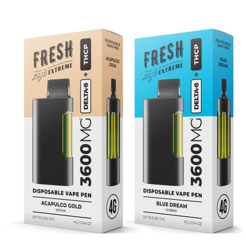 3600mg THCP, D8 Vape Pens Bundle - Fresh - Thumbnail 1