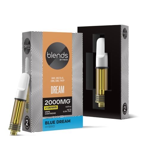 Dream Blend - 2000mg Vape Cart - Hybrid - 2ml - Blends by Fresh - Thumbnail 1