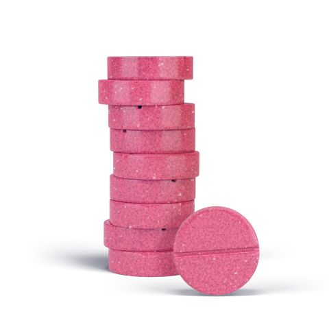 25mg Full Spectrum CBD Nano Tablets - Strawberry - Thumbnail 1